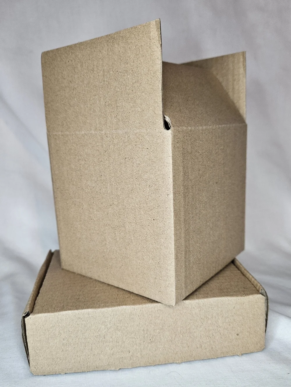 Bundle of 15 Small Cardboard Shipping Boxes - 2 Sizes